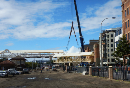 바카라사이트가 무거운 철도 통로를 복원함