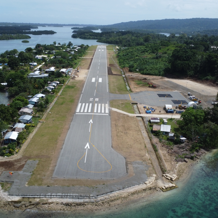태평양에 중요한 인프라 구축 태평양에 중요한 인프라 구축